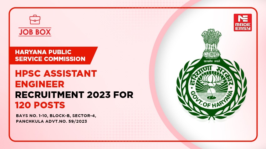 HPSC Recruitment 2023 for Assistant Engineer