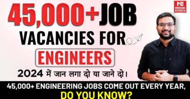 45,000+ Engineering Govt Jobs Come Out every year, Do you know?