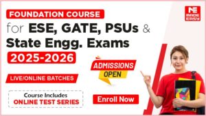 MADE EASY FOUNDATION COURSE FOR ESE, GATE, PSUS and Engg. Exams