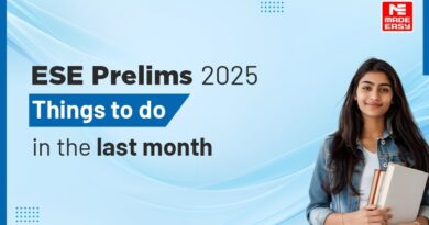 ESE Prelims 2025 Things to do in the last month