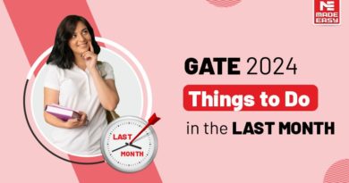 GATE 2024: Things to Do in the LAST MONTH
