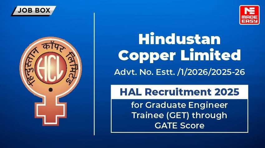 Hindustan Copper Limited (HCL) Recruitment 2025