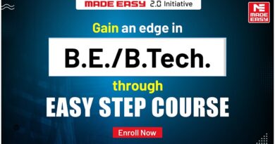 Gain an edge in B.E./B.Tech. through EASY STEP Course
