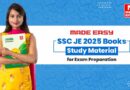 SSC JE 2025 Books: Study Material for Exam Preparation