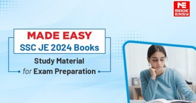 MADE EASY SSC JE 2024 Books