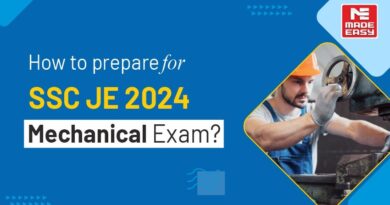 How to prepare for SSC JE 2024 Mechanical Exam?