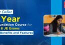 Live Online 1 Year Foundation Course Benefits and Features for AE and JE Exams