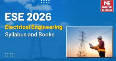 ESE 2026 Electrical Engineering Syllabus and Books