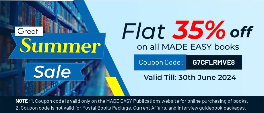 Summer Sale: Flat 35% Off on All MADE EASY BOOKS