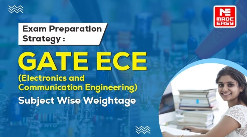 GATE ECE Subject Wise Weightage