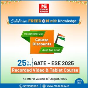 Tablet Course for GATE and ESE 2025