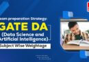 GATE DA Subject Wise Weightage