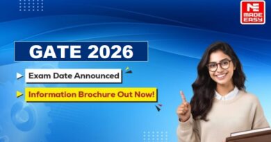 GATE 2026 Exam Date & Information Brochure Out Now!