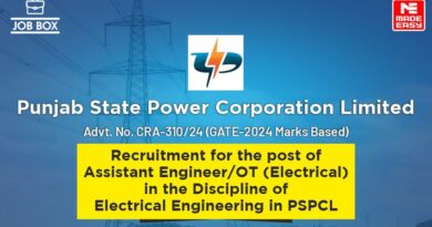 PSPCL Recruitment 2024 Assistant Engineer