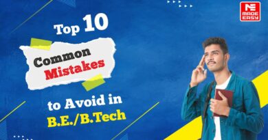 Top 10 Common Mistakes to Avoid in B.E./B.Tech