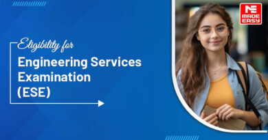 Eligibility for Engineering Services Examination 2026
