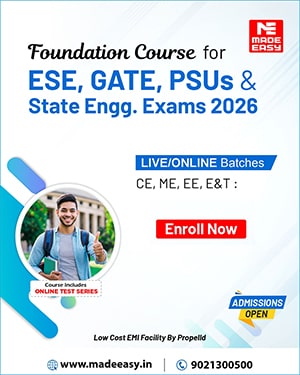 MADE EASY ONLINE FOUNDATION COURSE FOR ESE AND GATE