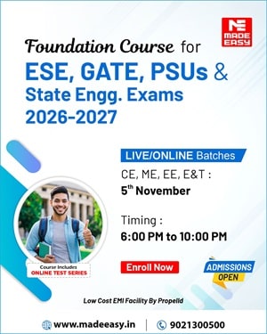 MADE EASY ONLINE FOUNDATION COURSE FOR ESE AND GATE