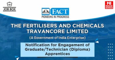 FACT Recruitment 2024 for Graduate/Technician Apprentices