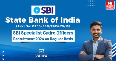 SBI Specialist Cadre Officer Recruitment