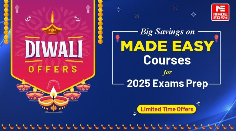 Diwali Offers on MADE EASY Courses