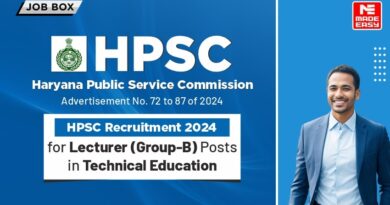 HPSC Recruitment for Lecturer (Group-B) Posts in Technical Education