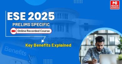 ESE 2025 Prelims Specific Online Recorded Course