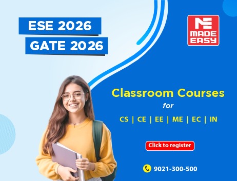 MADE EASY FOUNDATION COURSE FOR ESE + GATE 2025-26