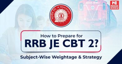 How to Prepare for RRB JE CBT 2 Subject-Wise Weightage & Strategy