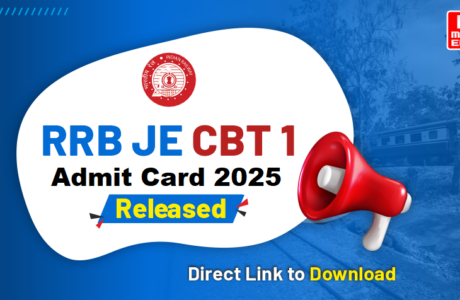 RRB JE Admit Card 2025