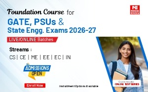 MADE EASY ONLINE FOUNDATION COURSE FOR GATE