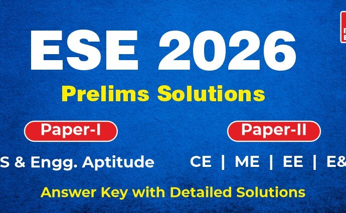 ESE 2026 Prelims Solutions