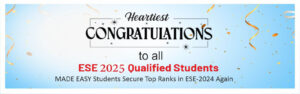 ese final result congratulations 2025