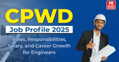 CPWD Job Profile 2025 Roles, Responsibilities,