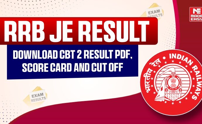 RRB JE CBT 2 Result 2026