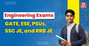 engineering exams gate ese psus ssc je rrb je