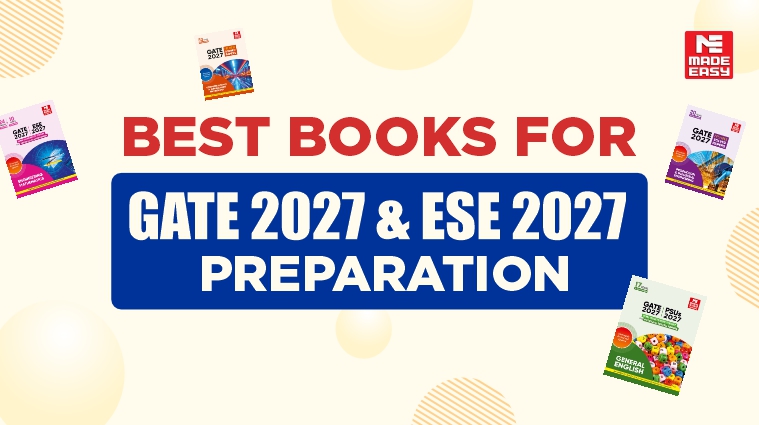 Best Books for GATE 2027 and ESE 2027 Preparation 1 GATE 2027 and ESE 2027