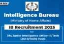 IB Junior Intelligence Officer Recruitment 2025 Notification Out For 394 Posts