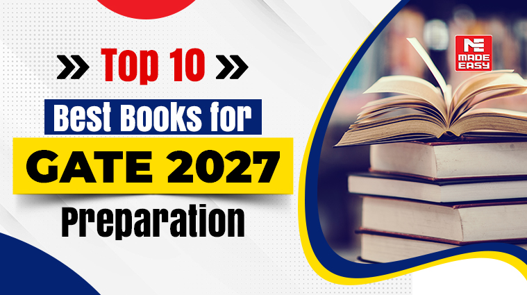 Top 10 Best Books for GATE 2027 Preparation - Branch-Wise List 1 best books for gate 2027