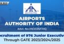 AAI Recruitment 2025 for Junior Executives