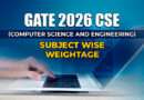 GATE CSE Subject Wise Weightage Exam Preparation Strategy