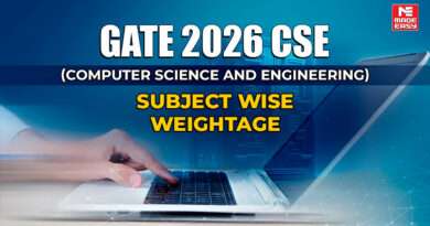 GATE CSE Subject Wise Weightage Exam Preparation Strategy