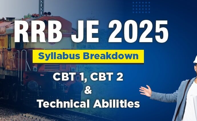 RRB JE 2025 Syllabus Breakdown