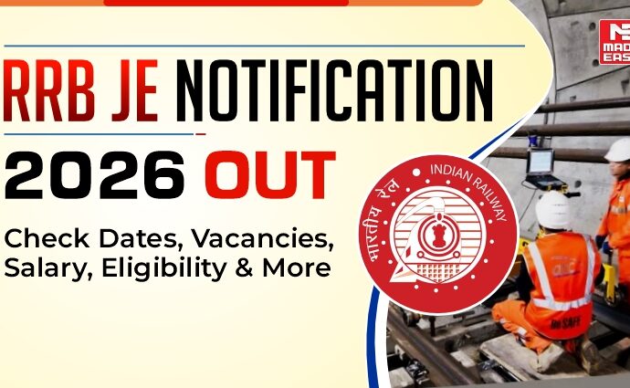RRB JE Notification 2026