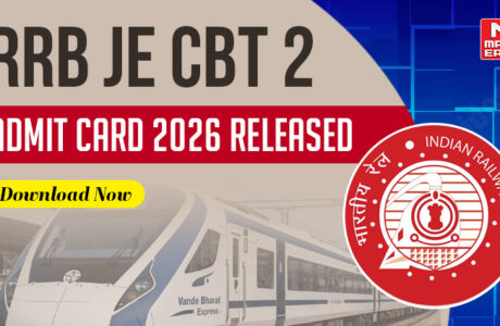 RRB JE CBT 2 Admit Card