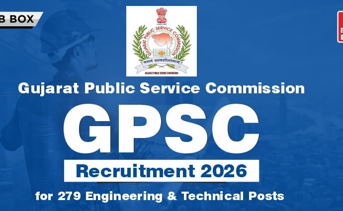 GPSC Recruitment 2026 for 279 Engineering & Technical Posts