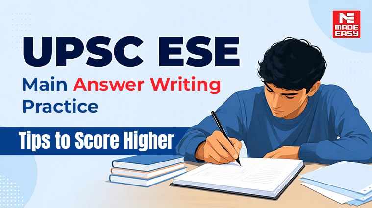 UPSC ESE Mains Answer Writing Practice