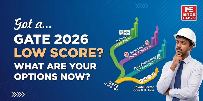 GATE 2026 Low Score? What Are Your Options Now?