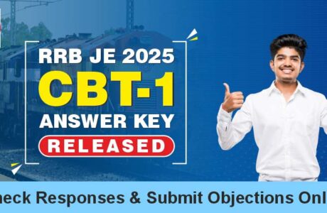 RRB JE 2025 CBT-1 Answer Key Released