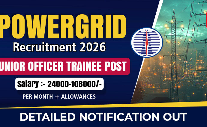 POWERGRID Recruitment 2026 Notification Out